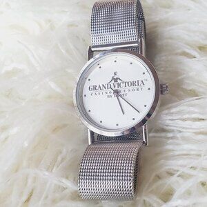 🌴✨Casino Resort Mesh Grand Victoria Wristwatch For Women.